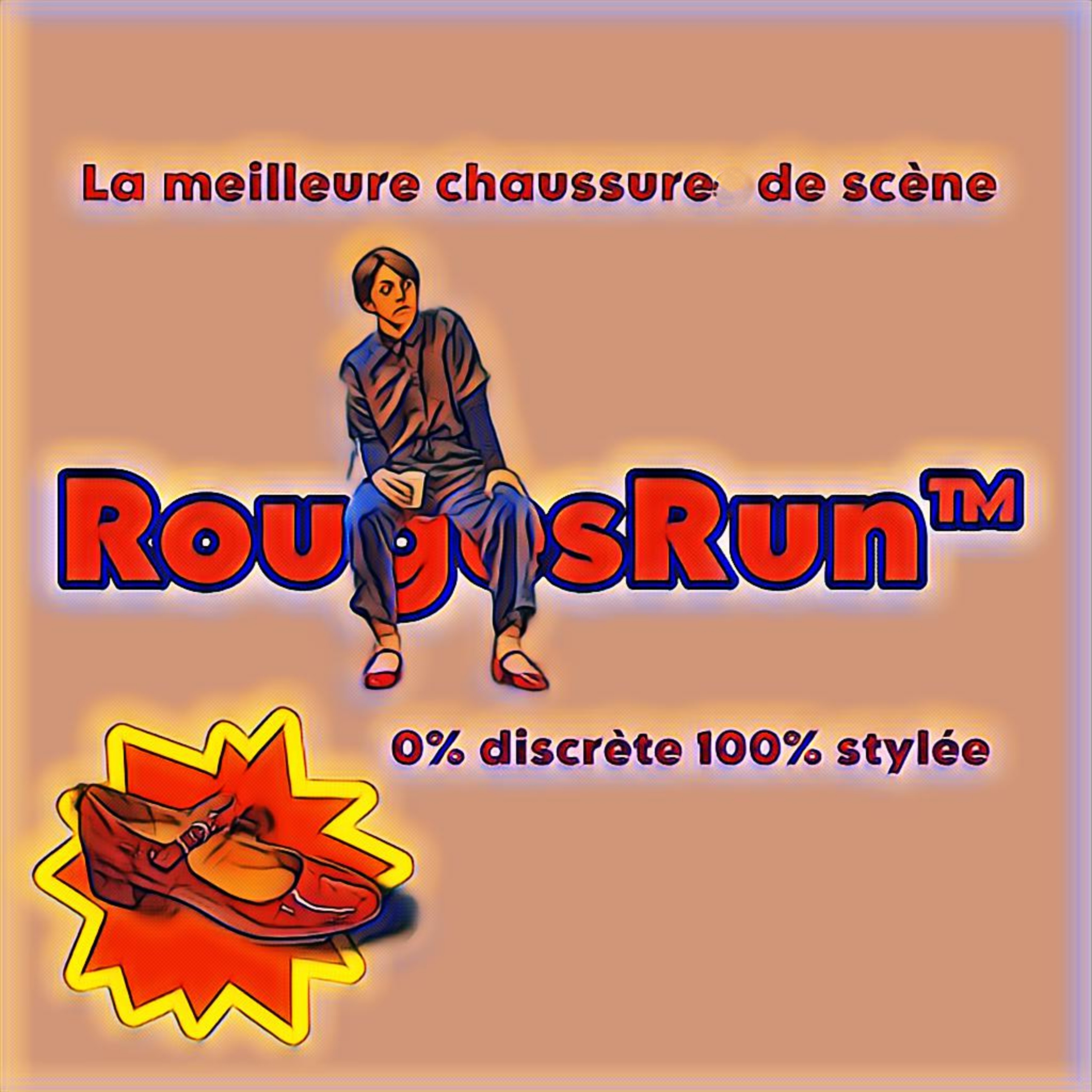 RougeRun — chaussure rouge iconique