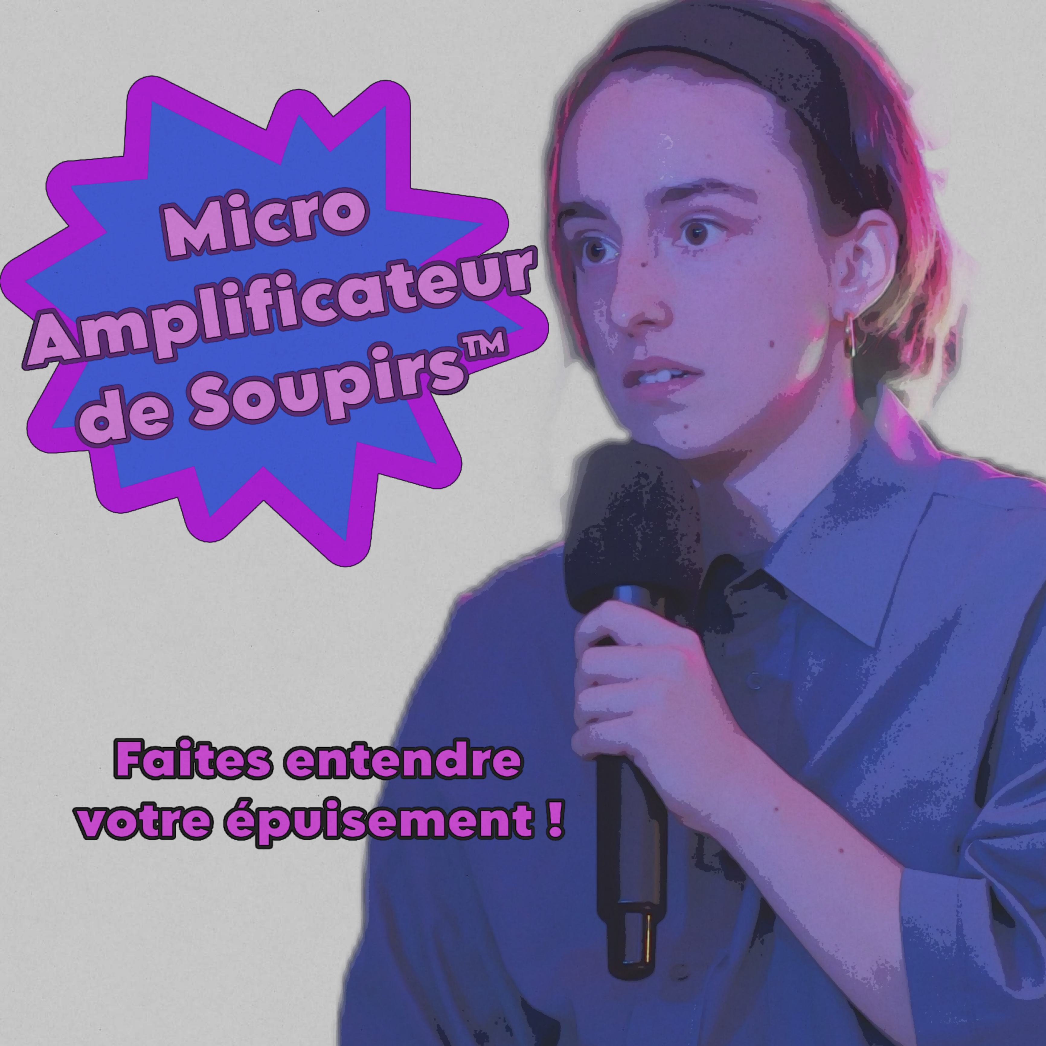 Micro qui amplifie uniquement les soupirs
