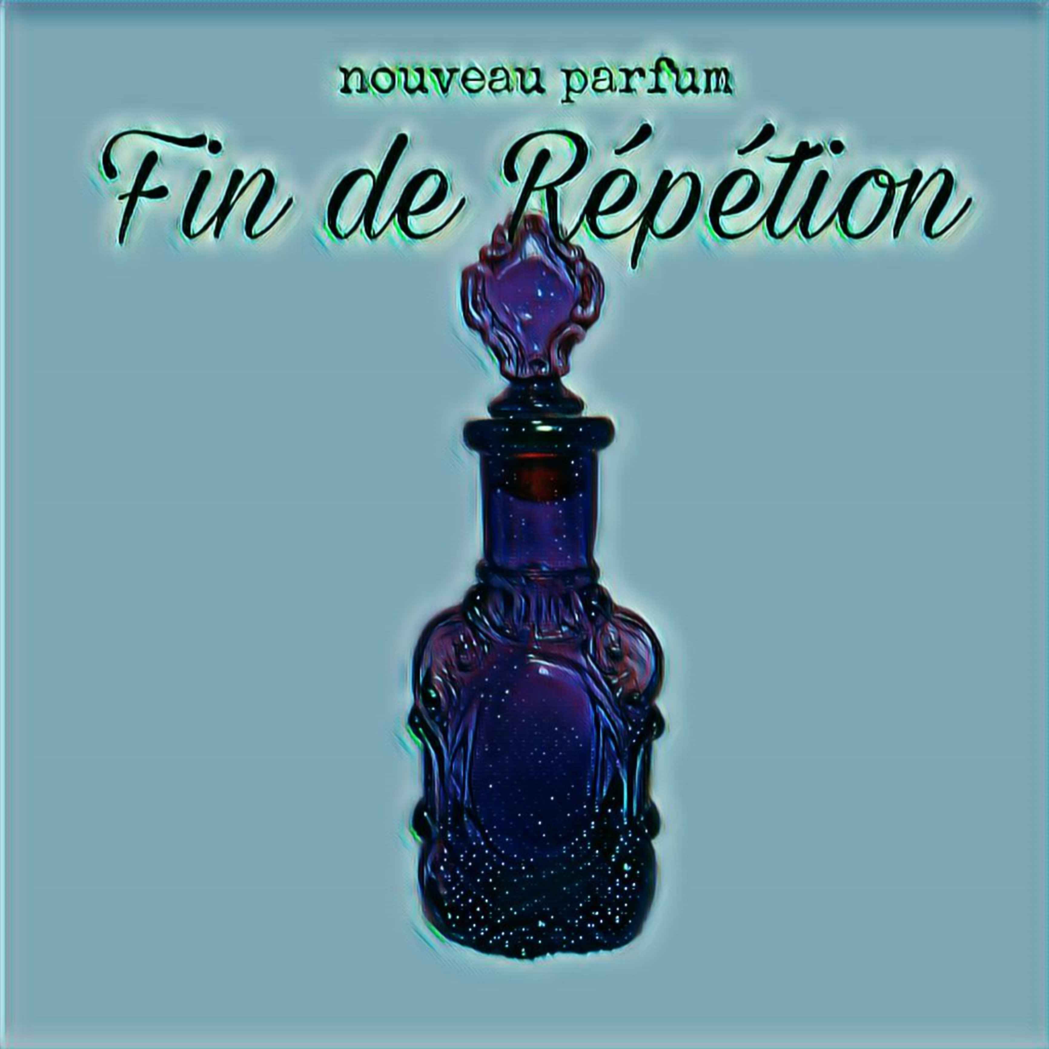 Parfum Odeur de Fin de Répétition — flacon poussiéreux
